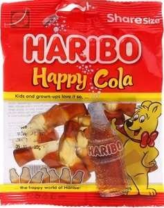 HARIBO HAPPY COLA 80 Grams 30pcs per Case